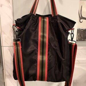 Stylish Black and Red Women's Bag